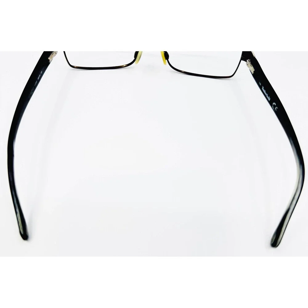 Timberland Eyeglasses Mens Black Rectangle TB1236 55-18-135